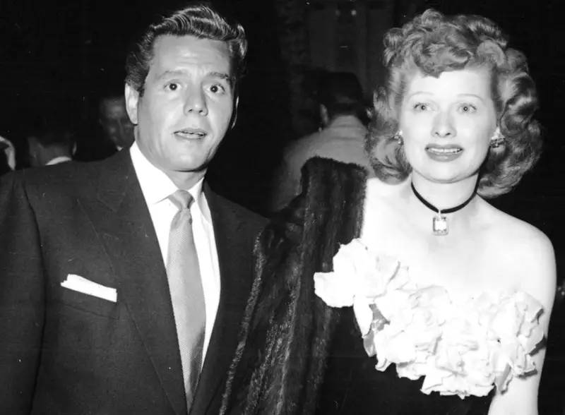 Lucille Ball and Desi Arnaz