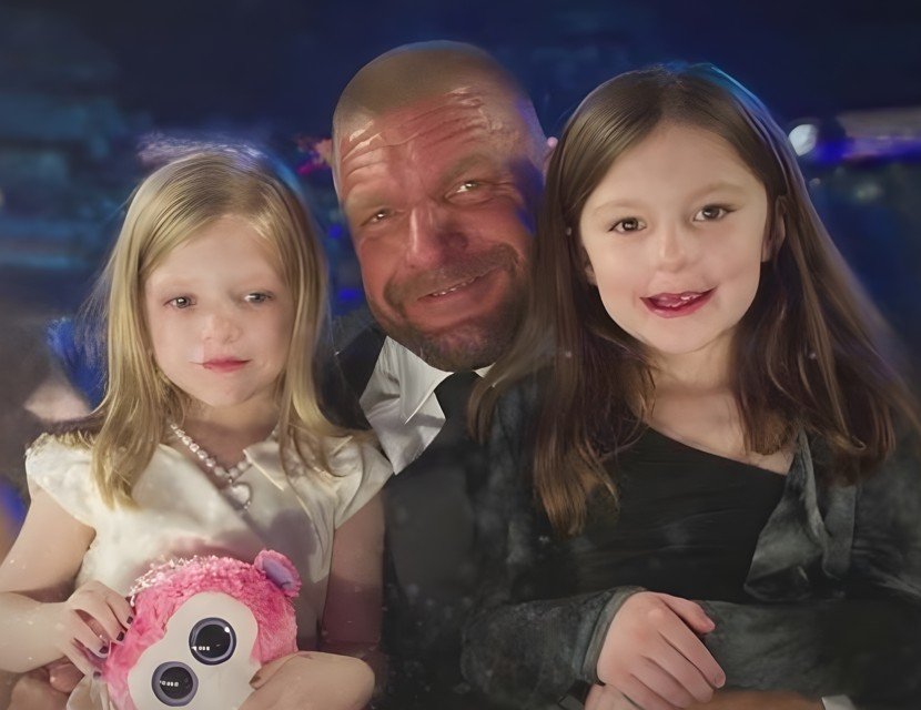 Murphy Claire Levesque with Triple H