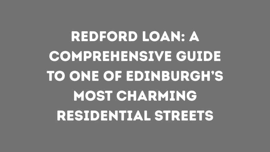 redford loan