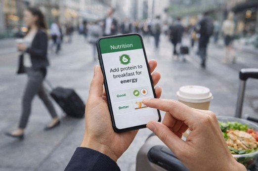 How Busy People Manage Nutrition With an App