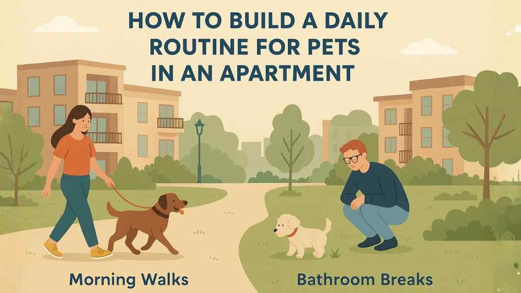 How to Build a Daily Routine for Pets in an Apartment