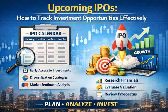 Upcoming IPOs: How to Track Investment Opportunities Effectively
